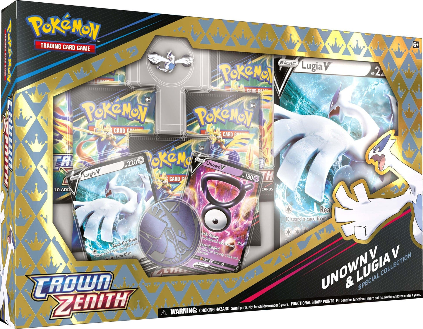 Sword & Shield: Crown Zenith - Special Collection (Unown V & Lugia V)