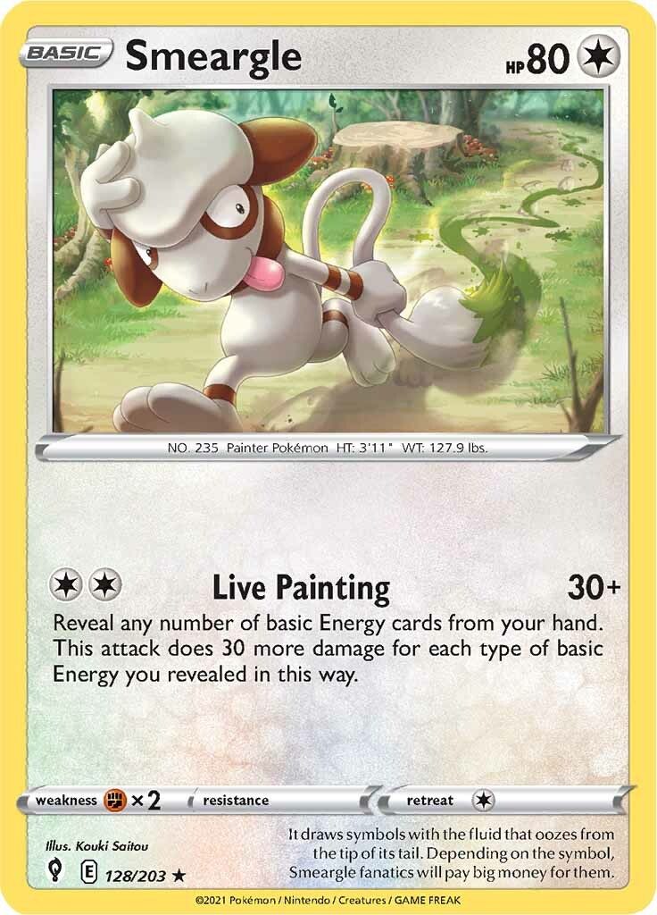 Smeargle (128/203) [Sword & Shield: Evolving Skies]