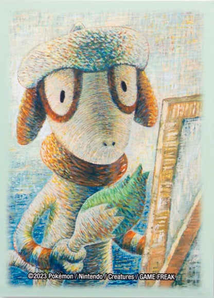 Card Sleeves - Smeargle Inspired by Self-Portrait as a Painter (Pokemon Center × Van Gogh Museum)