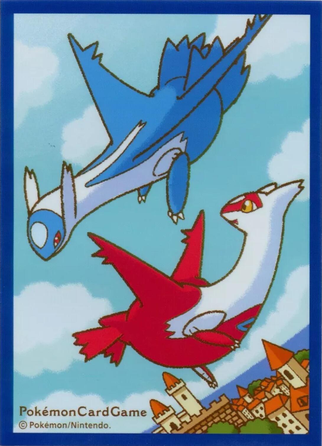 Card Sleeves - Latias & Latios Ver.2 (64-Pack) (Pokemon Center Japan Exclusive)