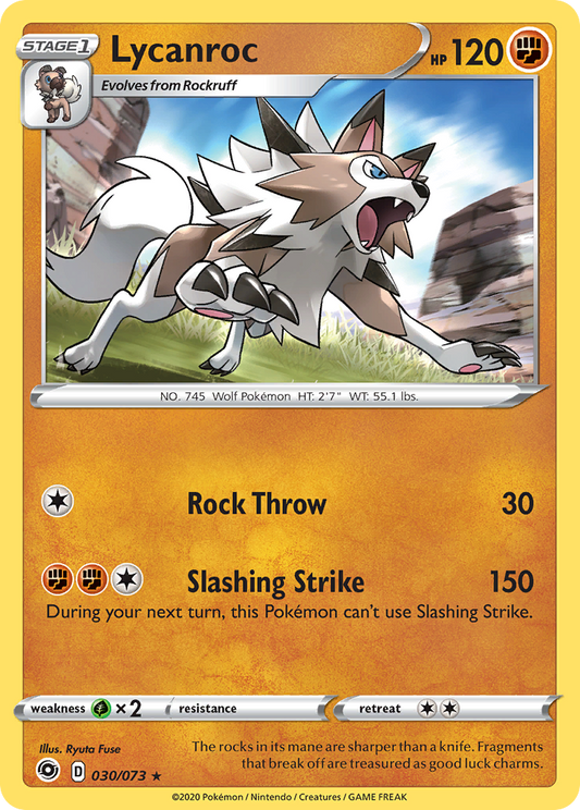 Lycanroc (030/073) [Sword & Shield: Champion's Path]