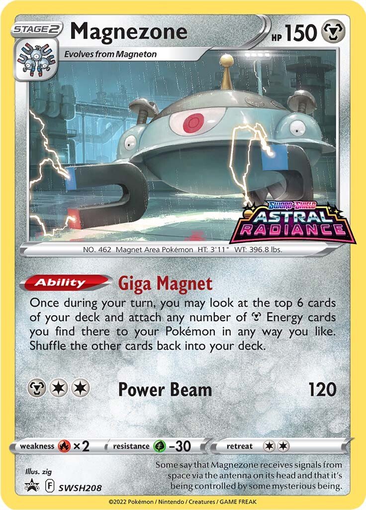 Magnezone (SWSH208) [Sword & Shield: Black Star Promos]