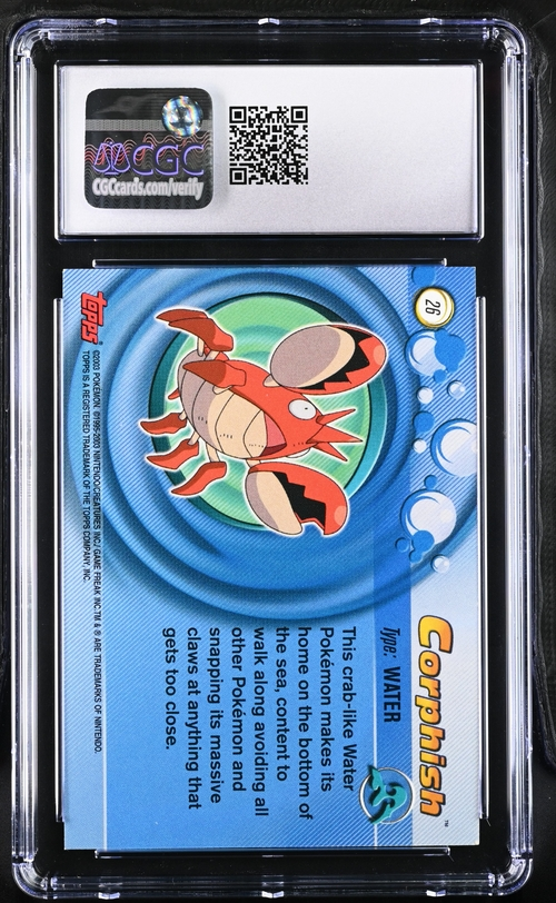 Corphish Pokémon Topps (2003) Advanced - 26 - CGC 8.5