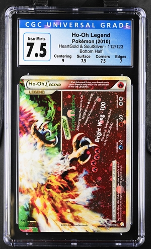 Ho-Oh Legend Pokémon (2010) - CGC 7.5 - Subgrades