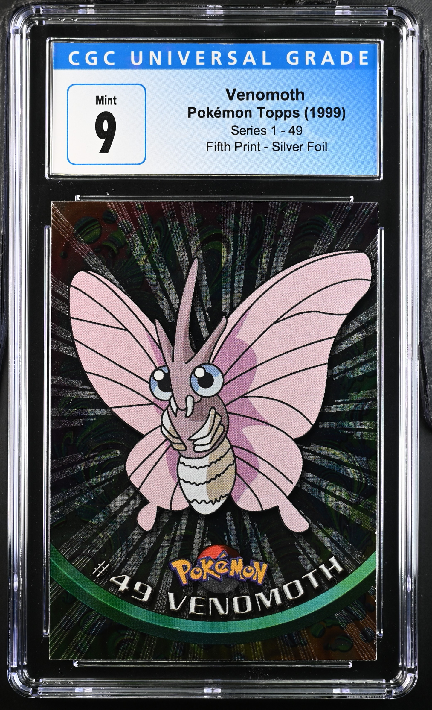 Venomoth Pokémon Topps (1999) - CGC 9