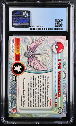 Venomoth Pokémon Topps (1999) - CGC 9