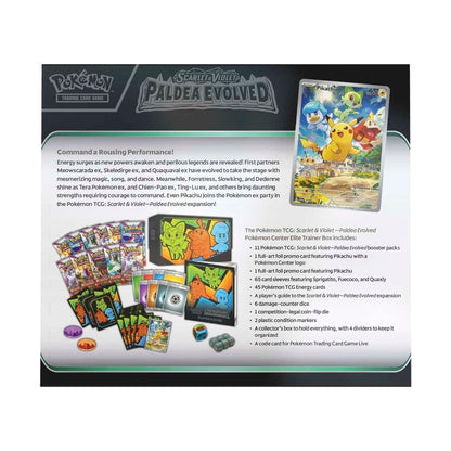 Scarlet & Violet: Paldea Evolved - Elite Trainer Box (Pokemon Center Exclusive)